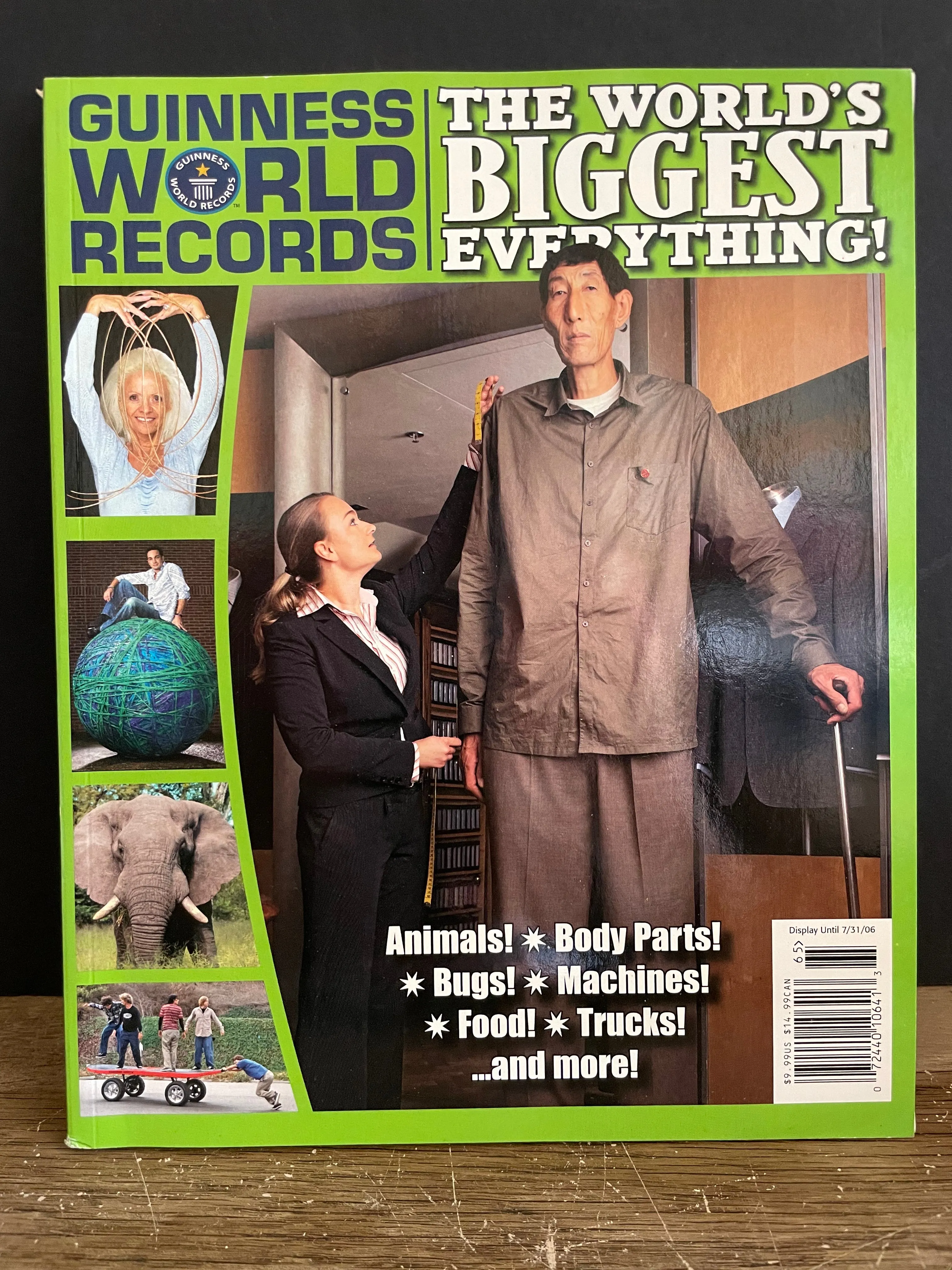 € GUINNESS World Records: The World's Biggest Everything 7/31/06 Softcover