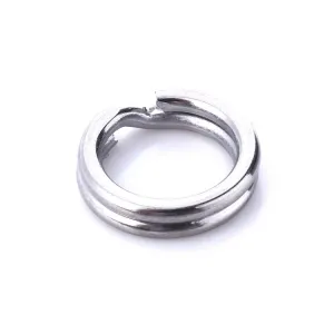 11mm HENGJIA SS010 50pcs /Pack Stainless Steel Flat Ring Fishing Space Fittings