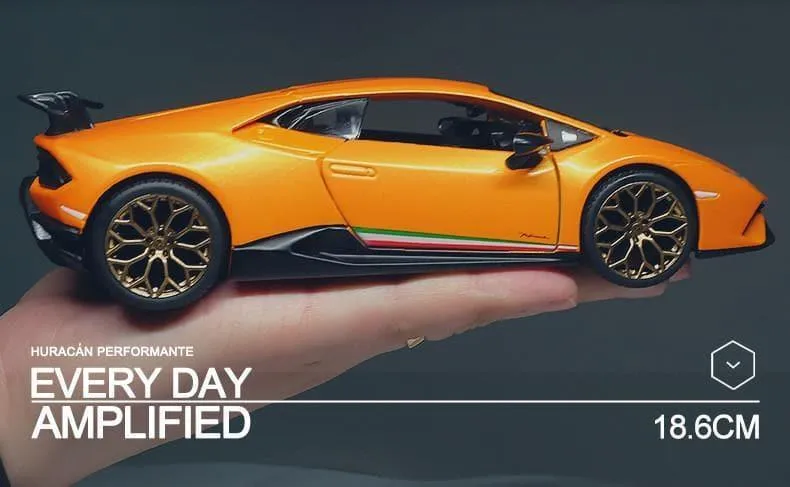 1:24 Lamborghini Huracan Performante Alloy Model Car