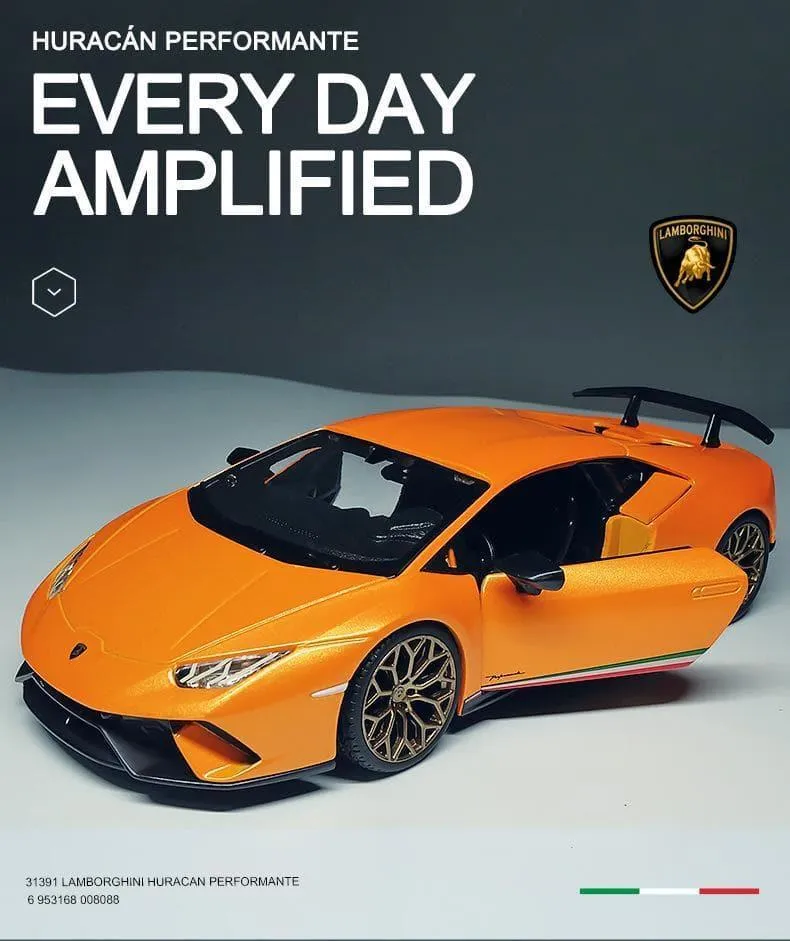 1:24 Lamborghini Huracan Performante Alloy Model Car