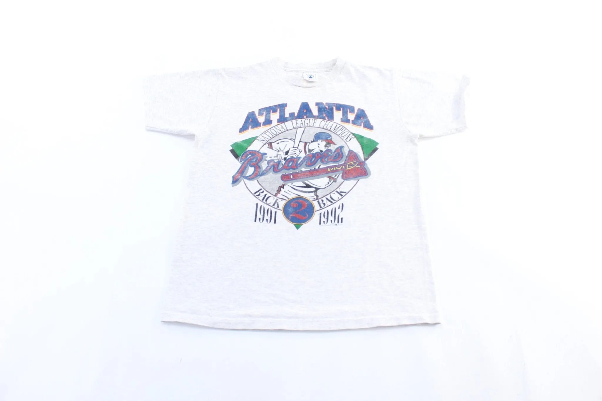 1992 Atlanta Braves Back to Back National Champions T-Shirt