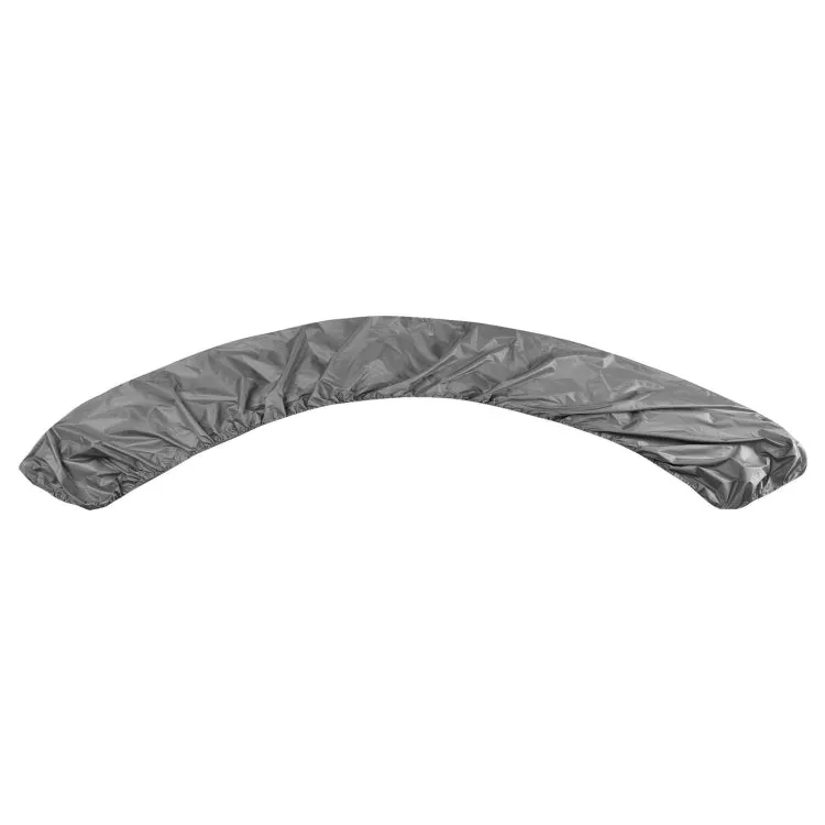 210D Oxford Cloth Outdoor Waterproof Sunscreen Kayak Cover, For:4.6-5m(Grey)