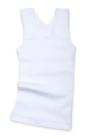 5 x Bonds Boys Kids White Chesty Vest Cotton Singlets