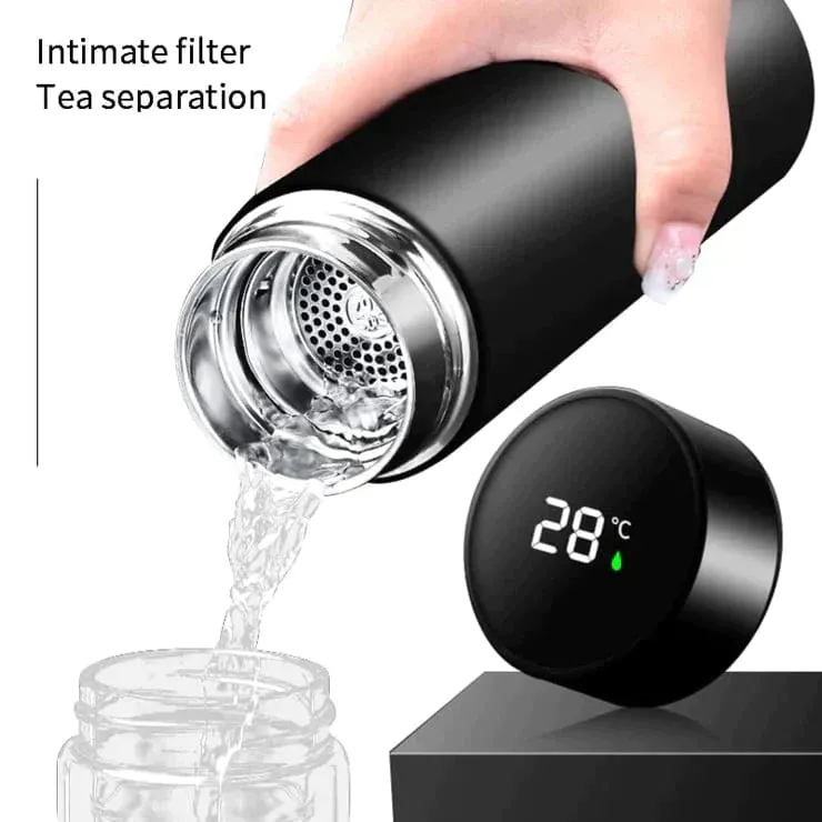 500ML Temperature Display Stainless Steel Bottle