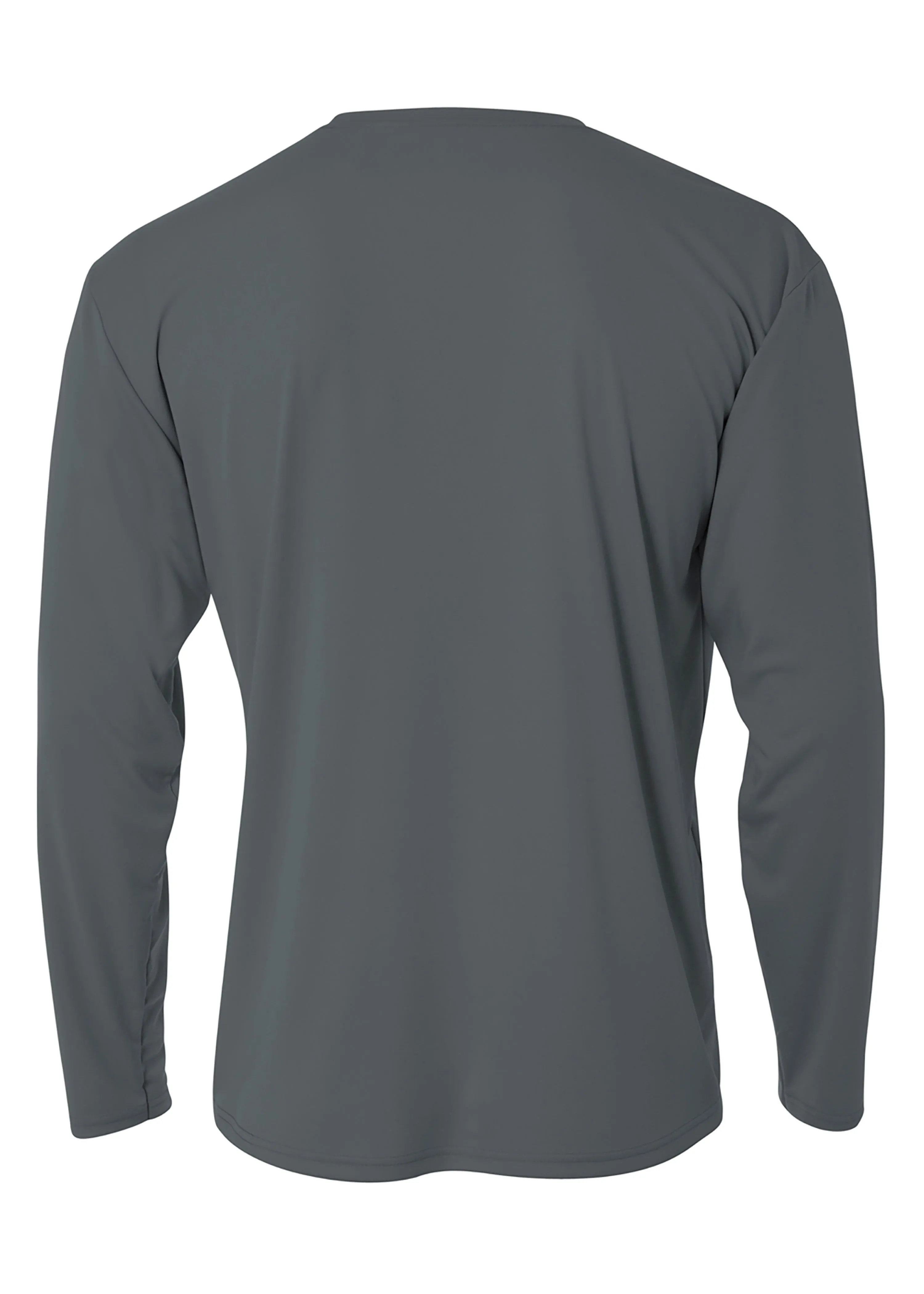 A4 Youth Cooling Performance Long Sleeve Crew