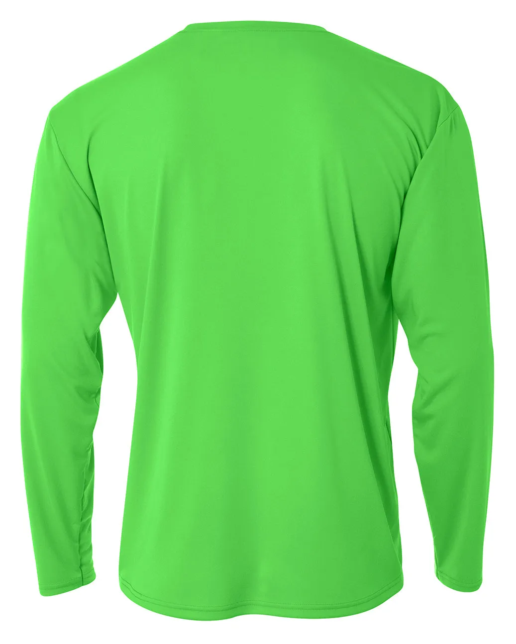 A4 Youth Cooling Performance Long Sleeve Crew