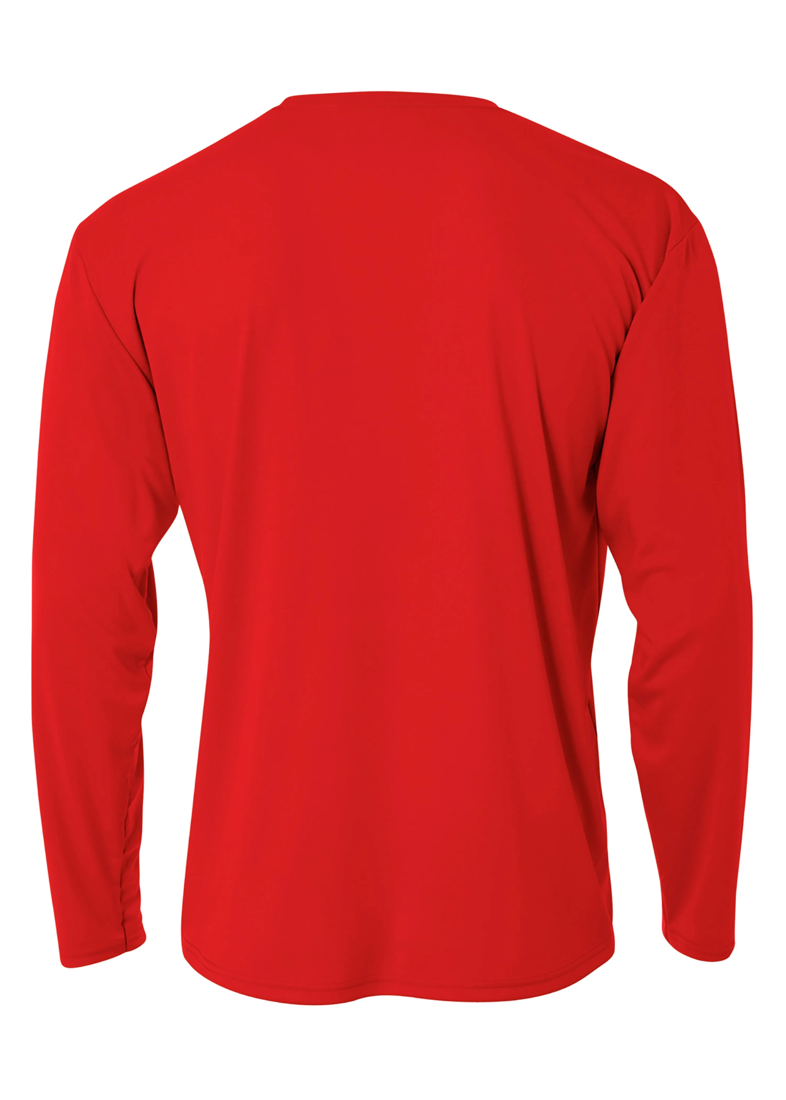 A4 Youth Cooling Performance Long Sleeve Crew