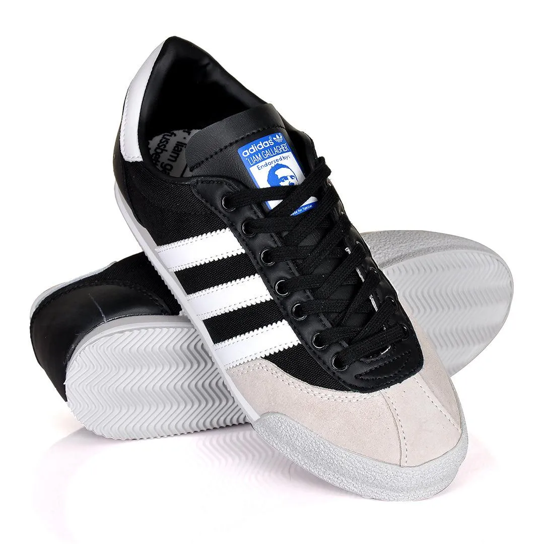 AD Samba OG 3 Stripes Low Sneakers- Black Beige