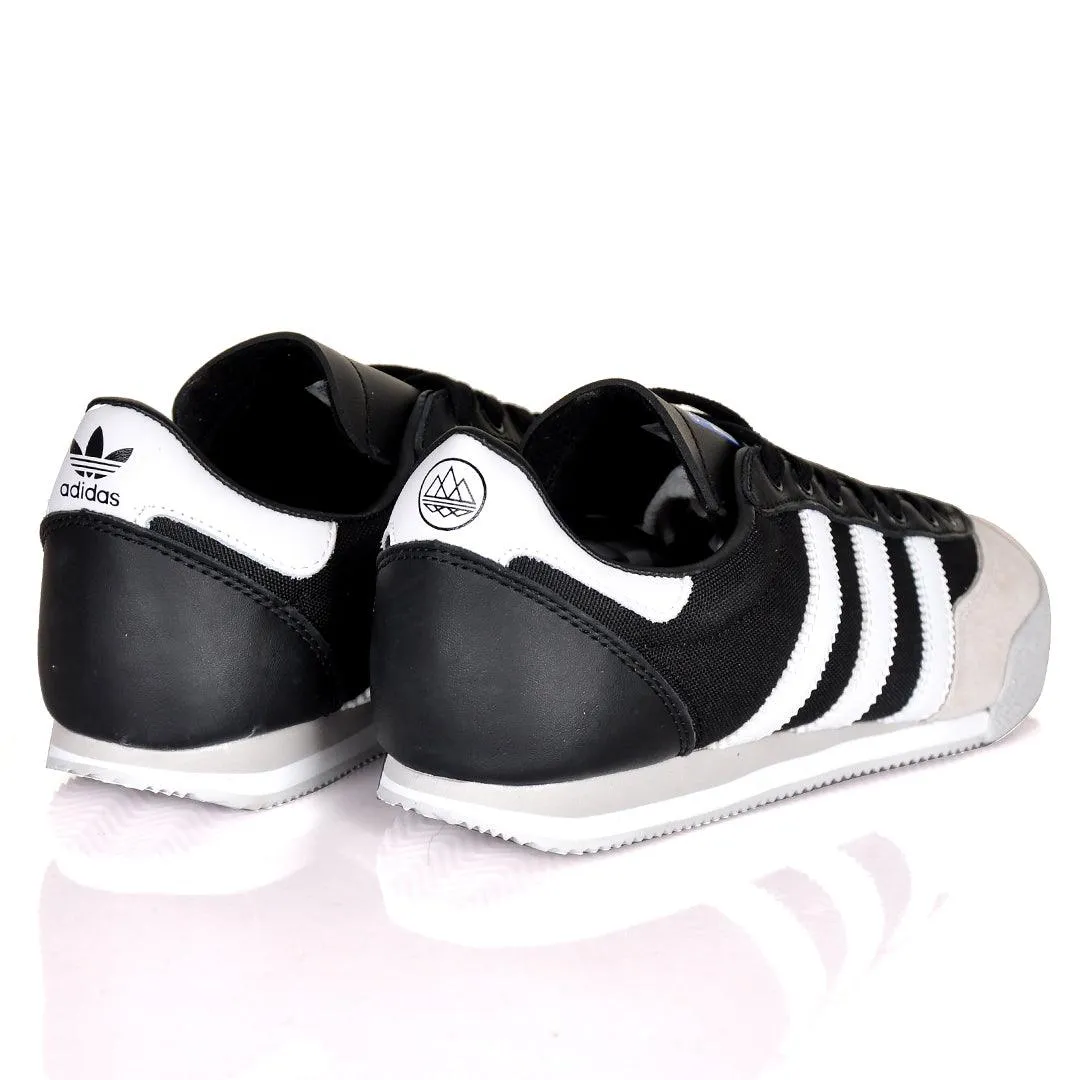 AD Samba OG 3 Stripes Low Sneakers- Black Beige