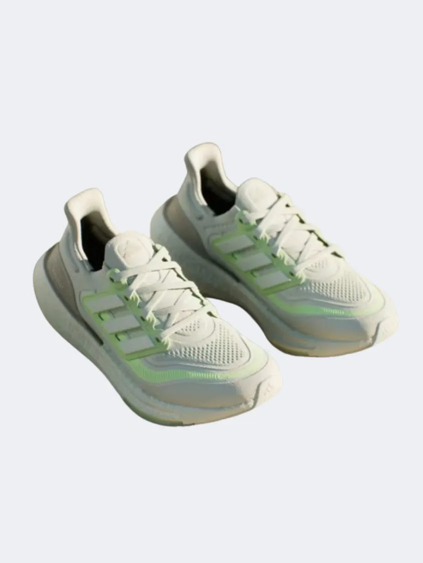 Adidas Ultraboost Light Women Running Shoes Crystal/White/Green