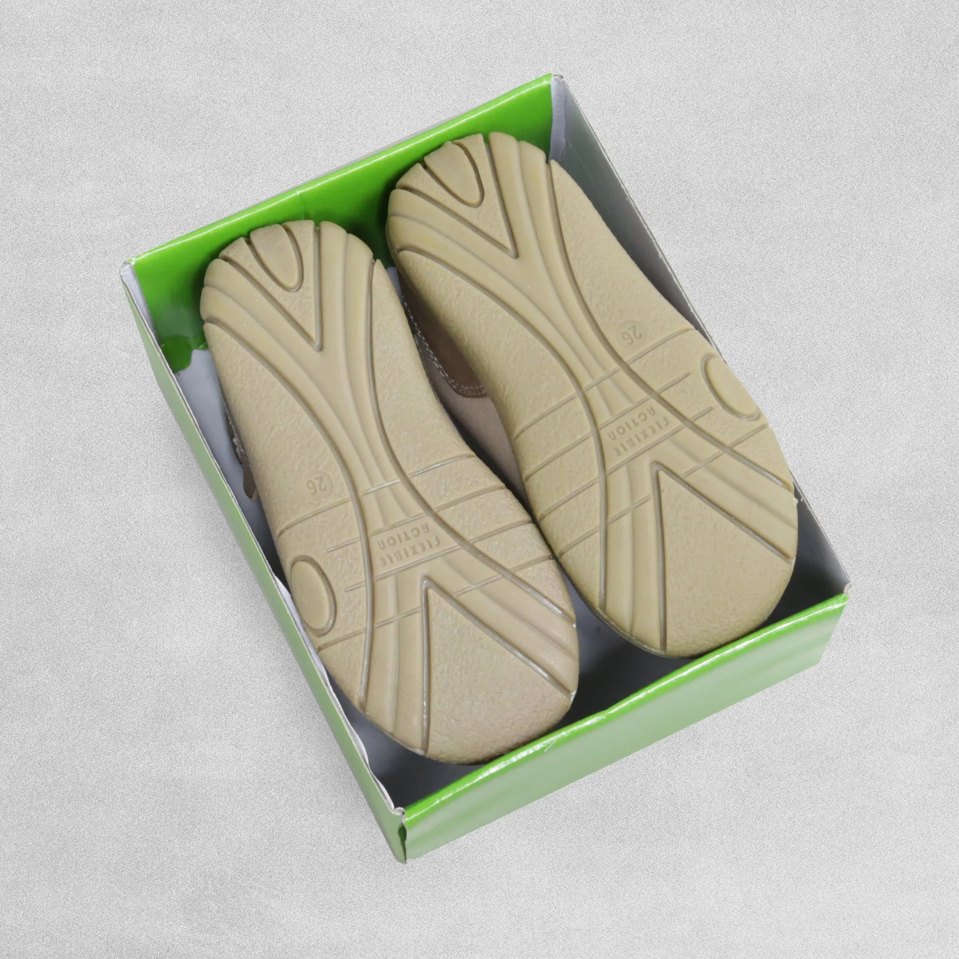 Airsoft Boys' Beige Lace Up Shoes