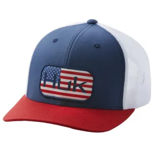 Americana Colorblock Trucker Hat