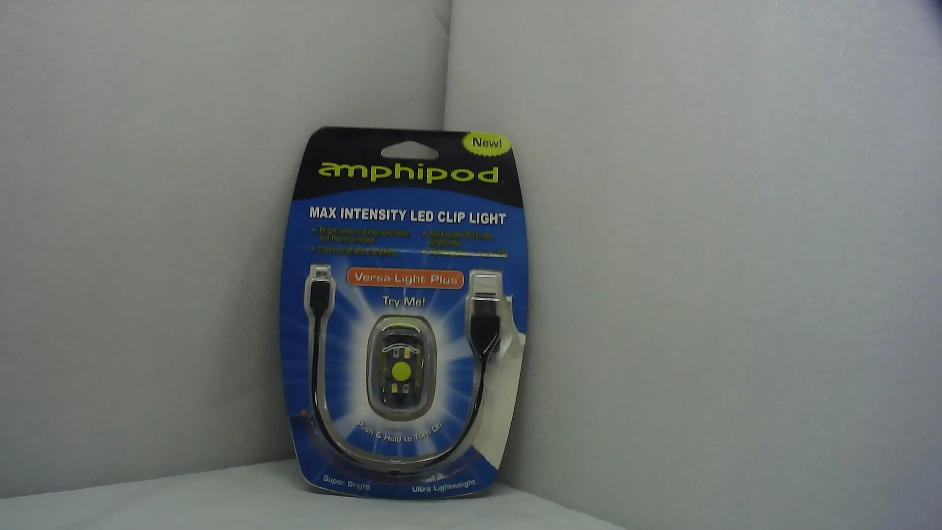 Amphipod Versa-Light Plus Charcoal - Open Box  - (Without Original Box)