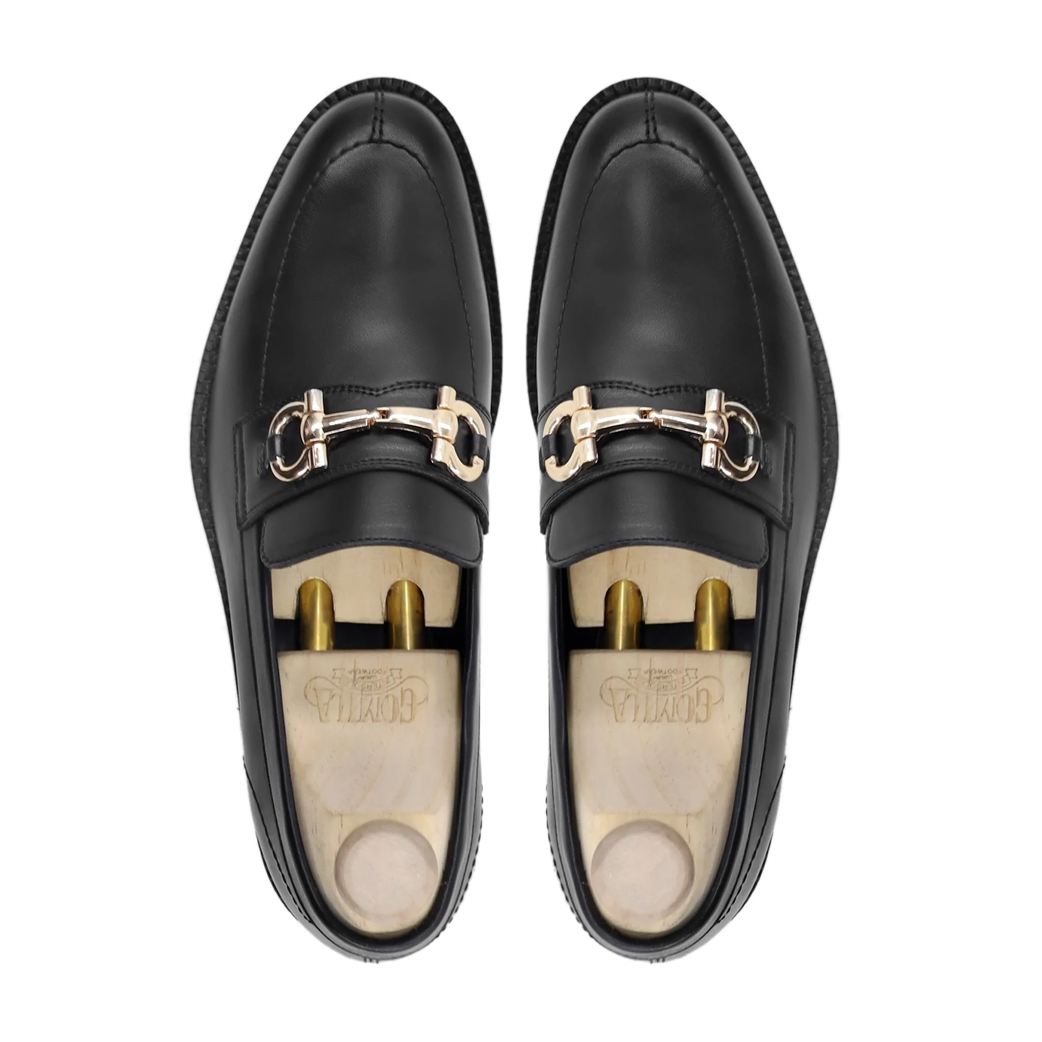 Aspen - Men's Black Calf Leather Loafer