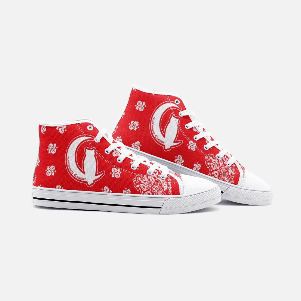 BANDANA Bs'UP Unisex High Top Canvas Shoes