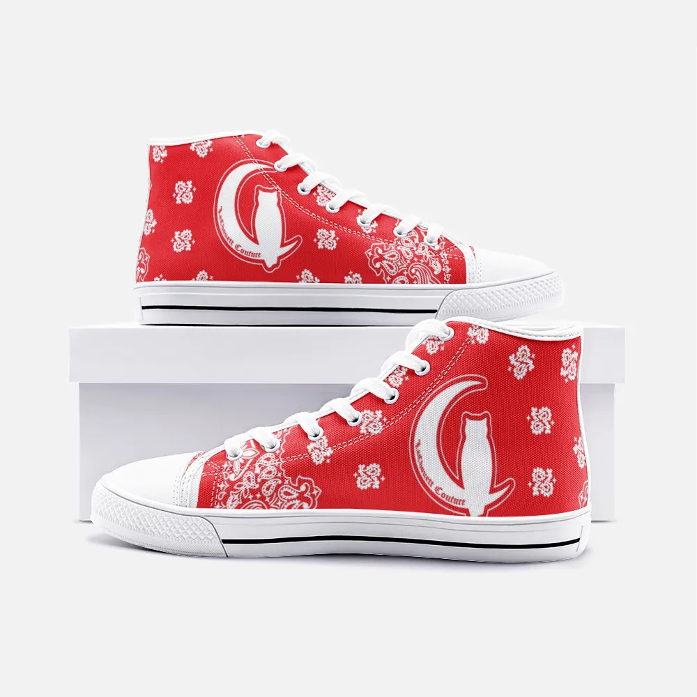 BANDANA Bs'UP Unisex High Top Canvas Shoes