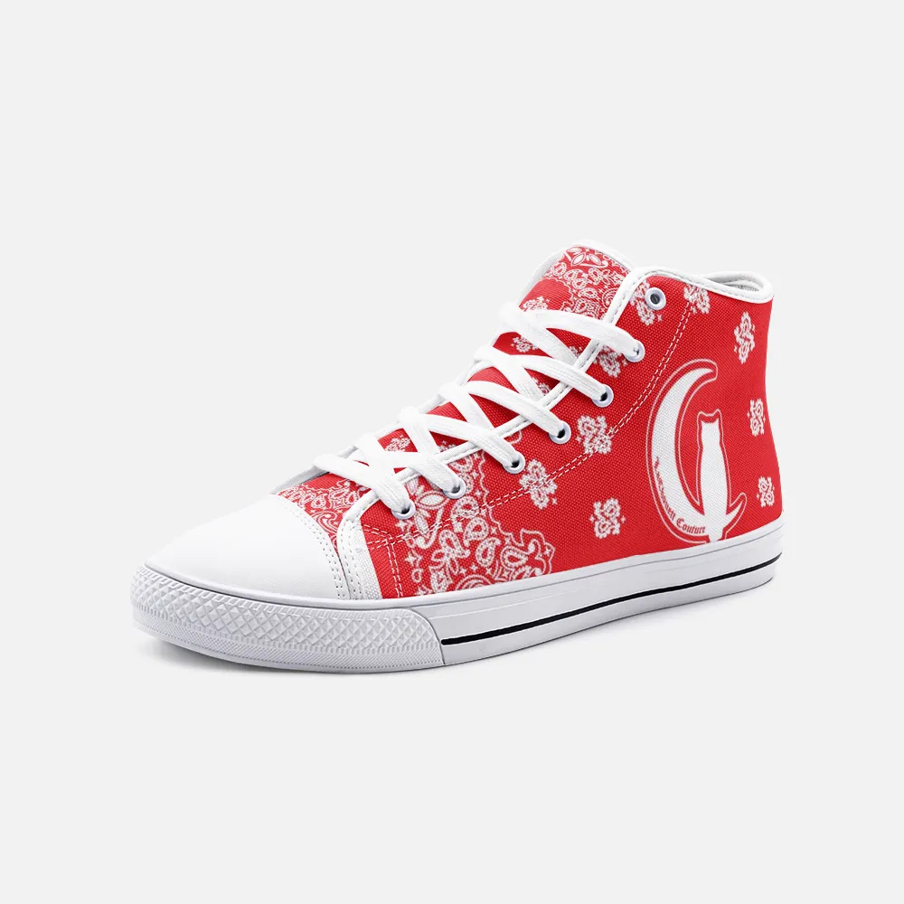 BANDANA Bs'UP Unisex High Top Canvas Shoes