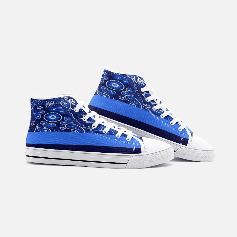 BANDANA VIRAL Cs'UP Unisex High Top Canvas Shoes