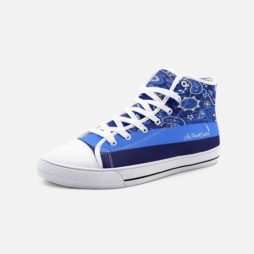 BANDANA VIRAL Cs'UP Unisex High Top Canvas Shoes