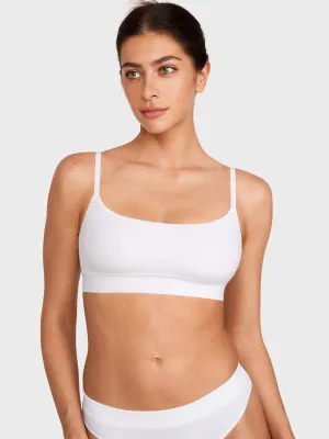 Basic Cotton Scoop Bralette