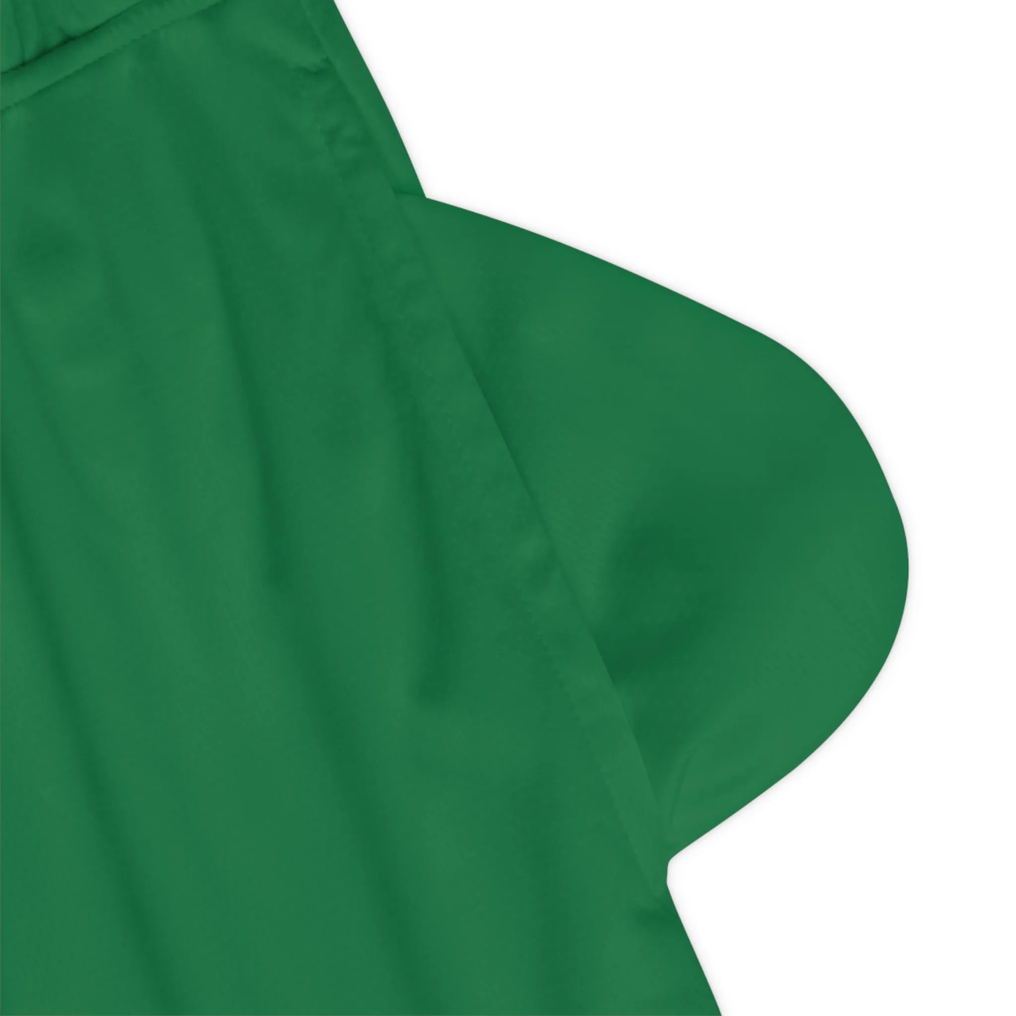 Basketball Rib Green Shorts (AOP)