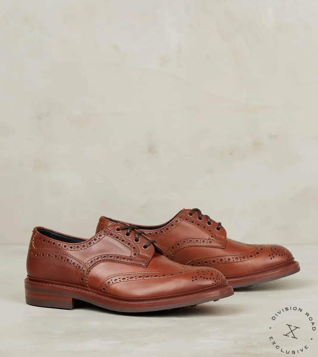 Bourton Brogue Derby - 4444 - Dainite - Tempesti Cuoio Elbamatt Liscio