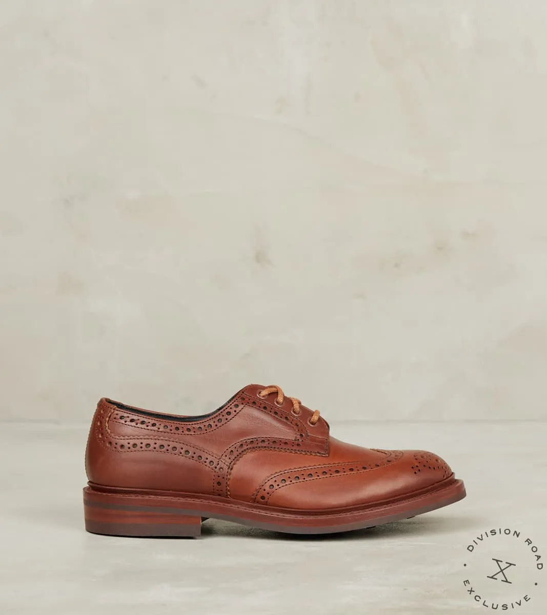 Bourton Brogue Derby - 4444 - Dainite - Tempesti Cuoio Elbamatt Liscio