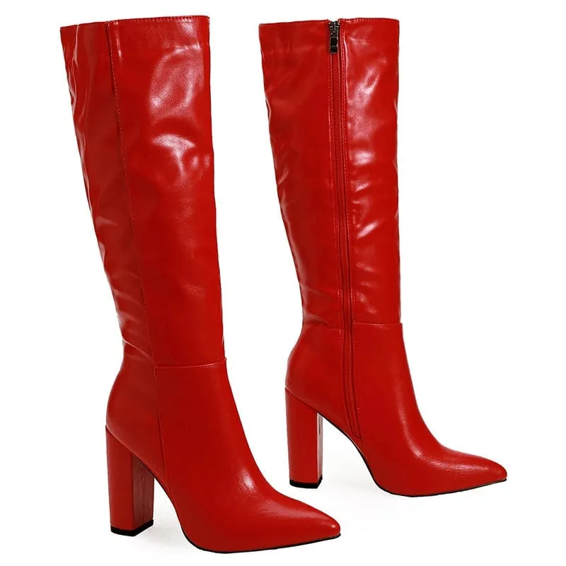 Brightness Heeled Boots