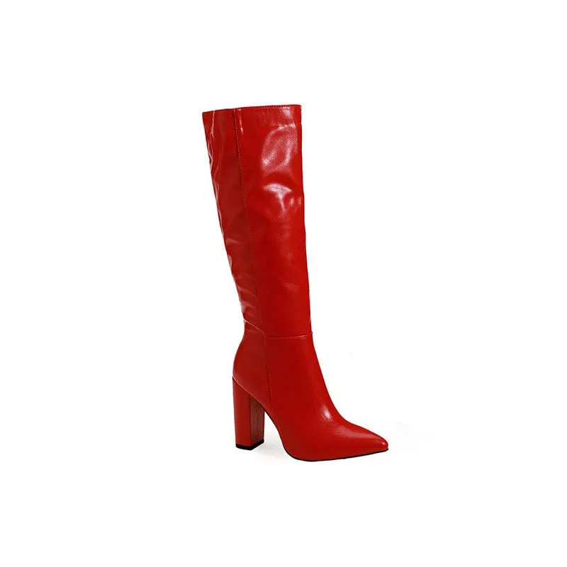 Brightness Heeled Boots