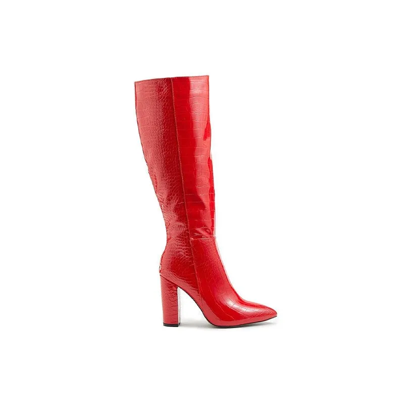 Brightness High-heeled Boots