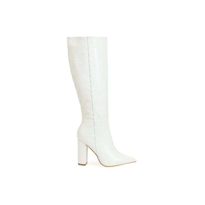 Brightness High-heeled Boots