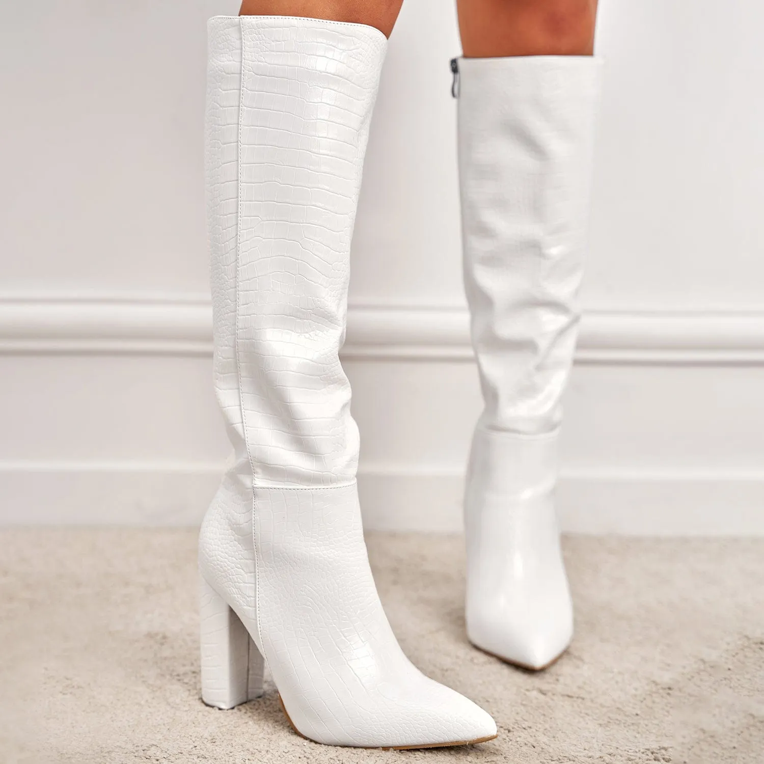 Brightness High-heeled Boots