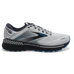 Brooks Men's Adrenaline GTS 22 - Oyster/India Ink/Blue