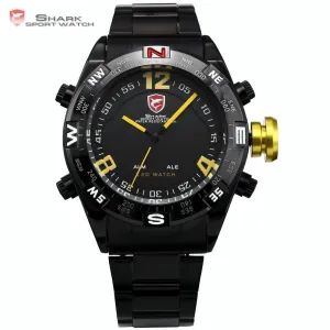 BULLHEAD Shark Sport Watch Black/Yellow SW 099