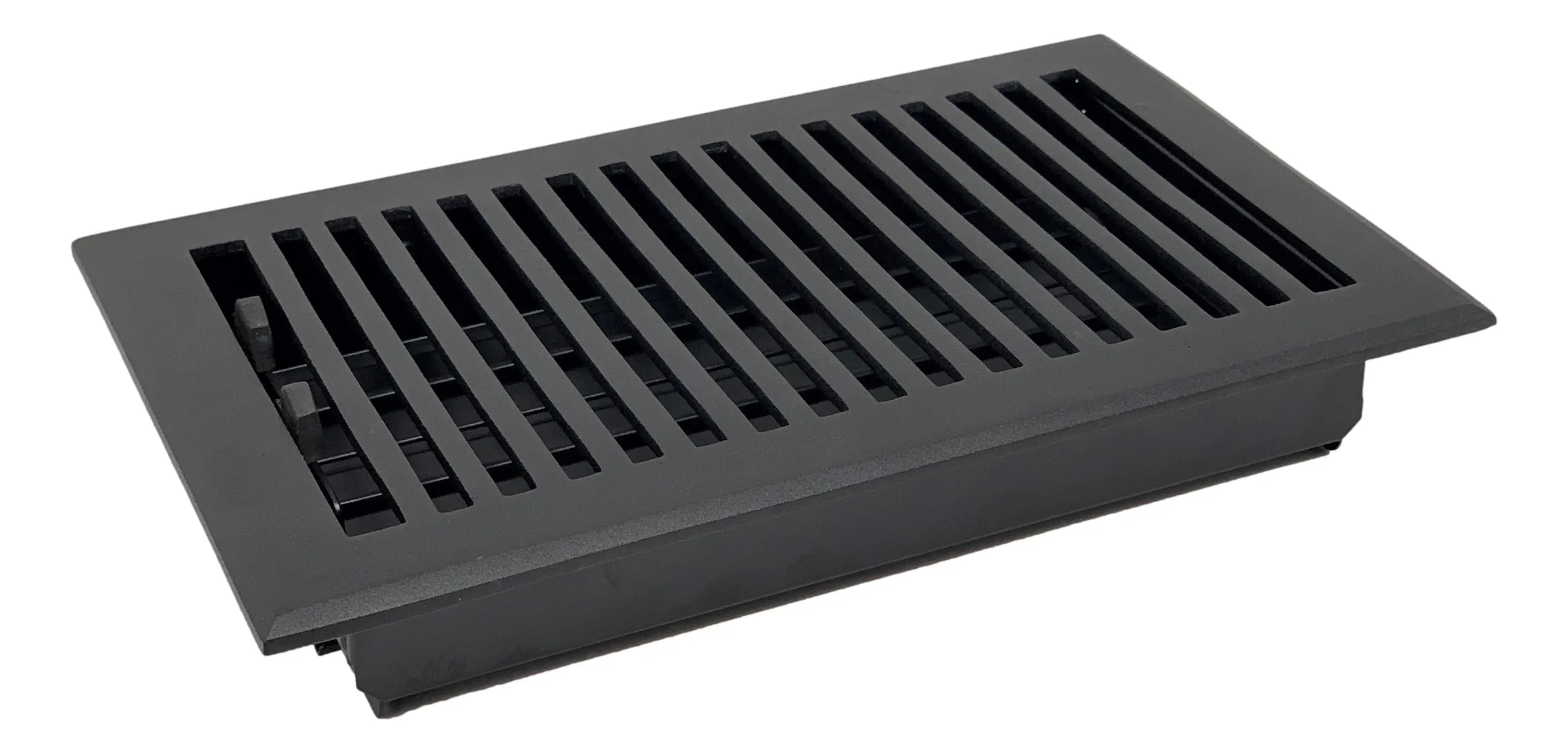 Cast Aluminum Contemporary Vent Covers - Black