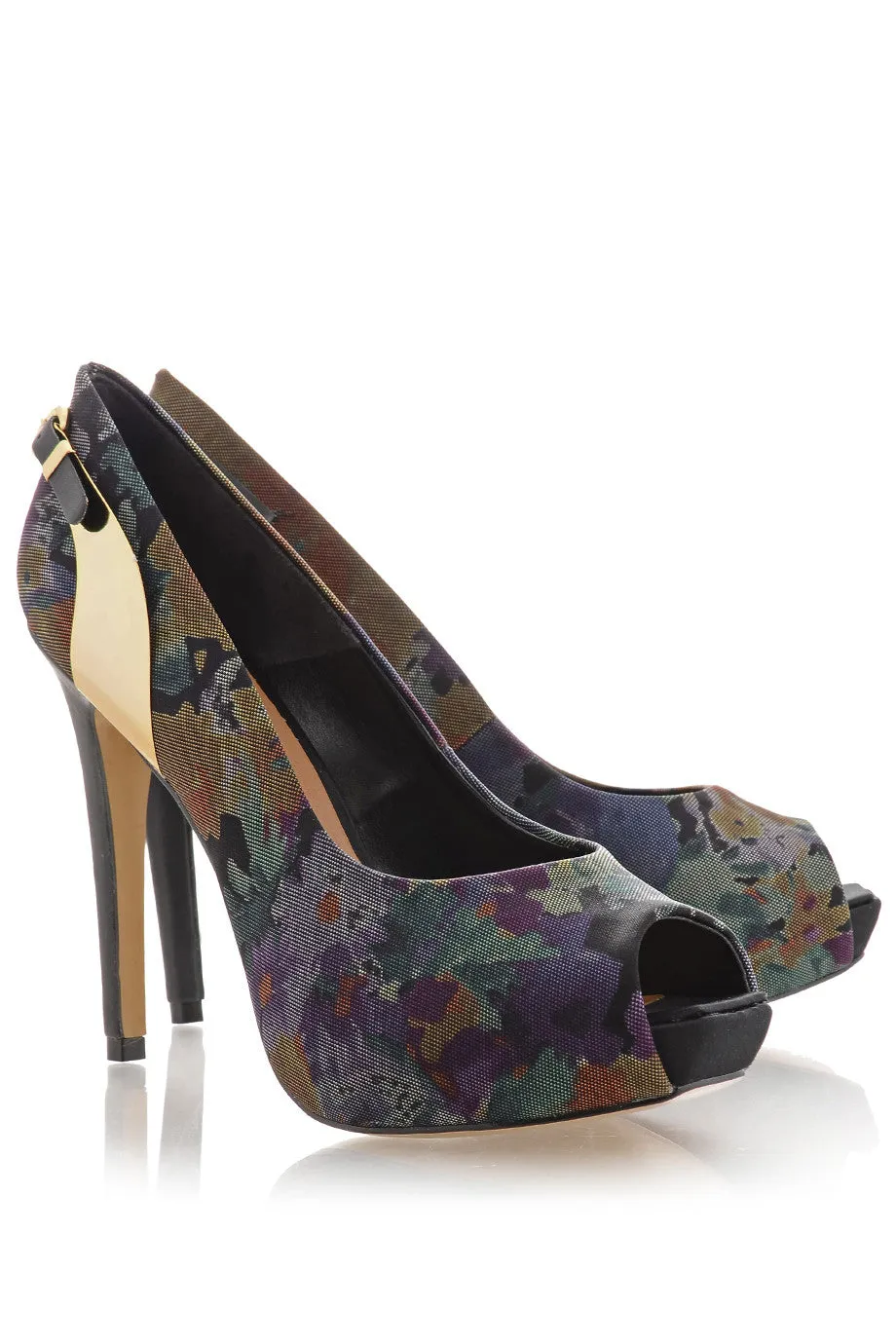 CECCONELLO MADISYN Floral Peep Toe