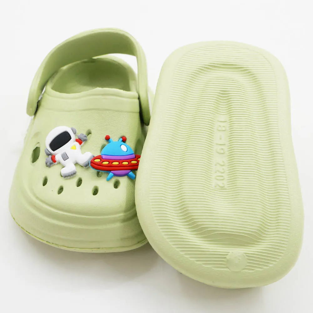 Clogs With Cartoon & Space Charms