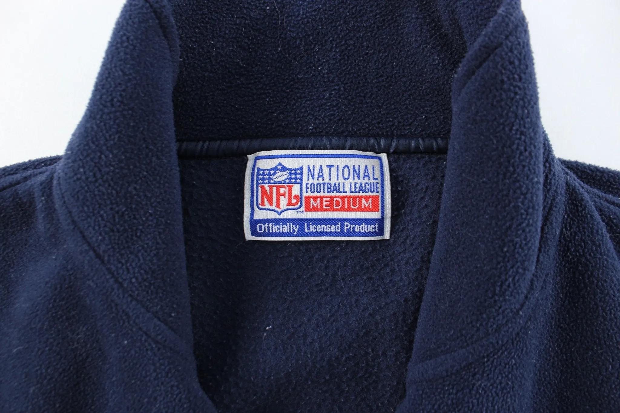 Dallas Cowboys Embroidered Fleece Zip Up Jacket