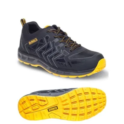 Dewalt Fargo Black Sports Safety Trainer with Steel Toe Cap - Fargo