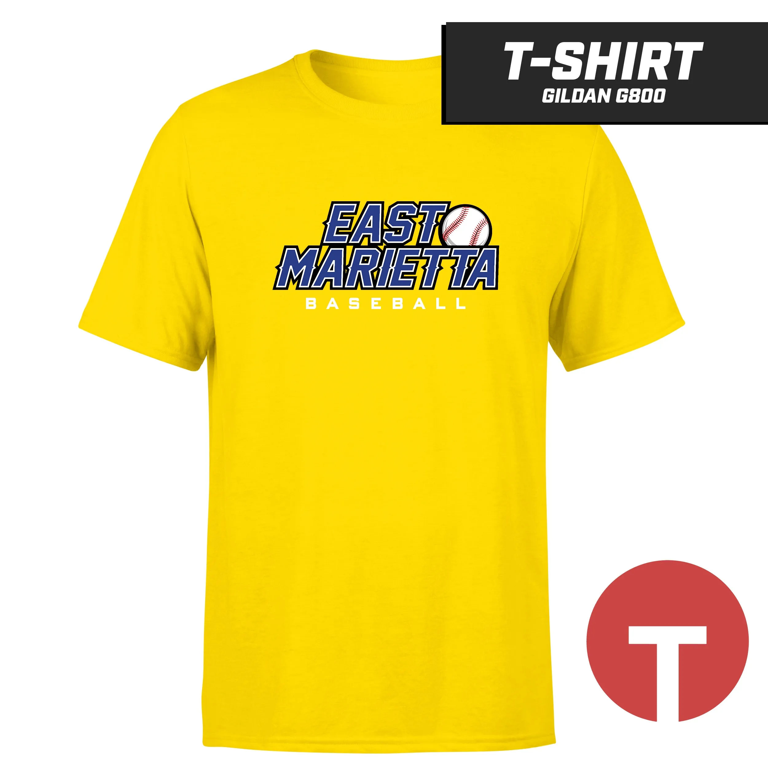 East Marietta Little League - T-Shirt Gildan G800