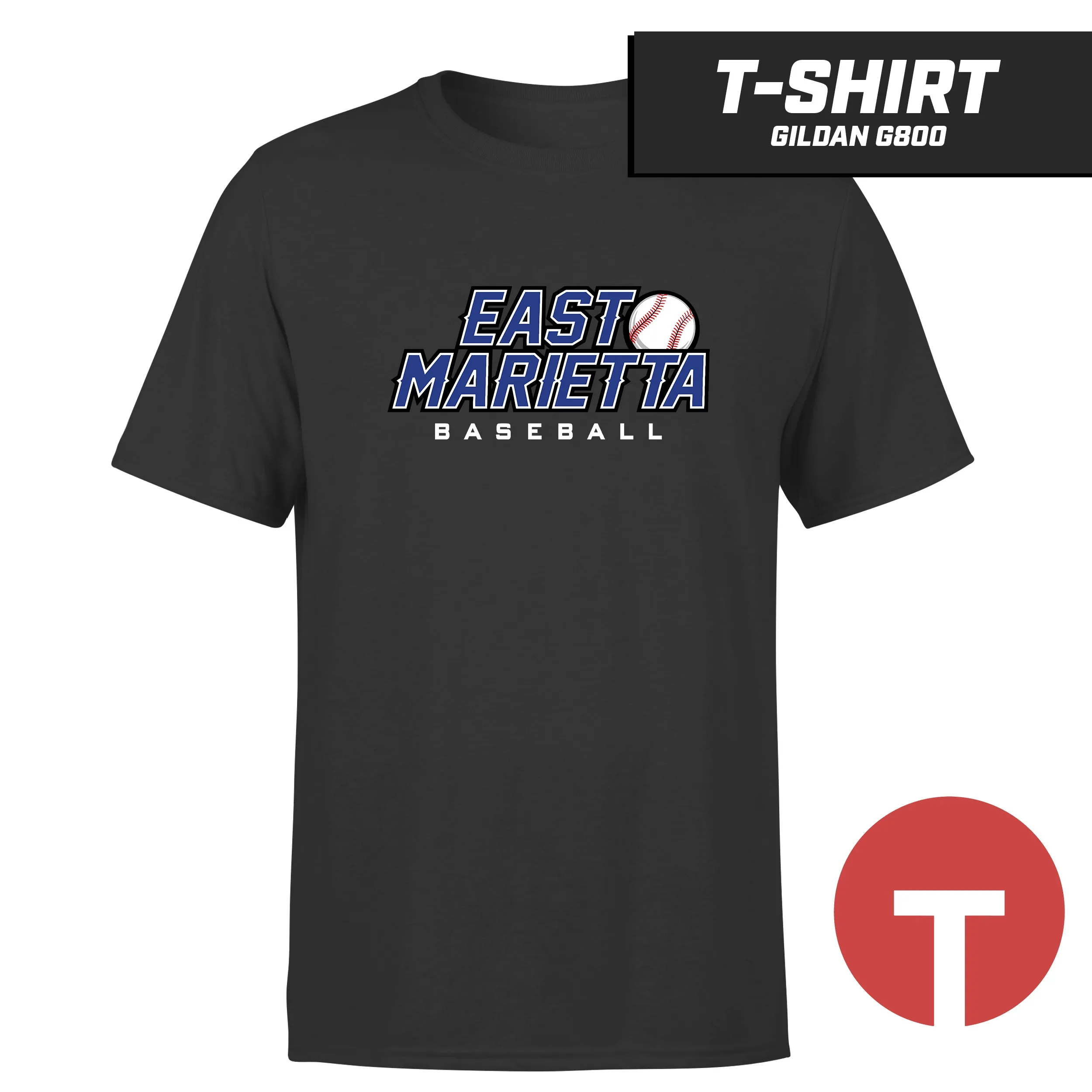 East Marietta Little League - T-Shirt Gildan G800