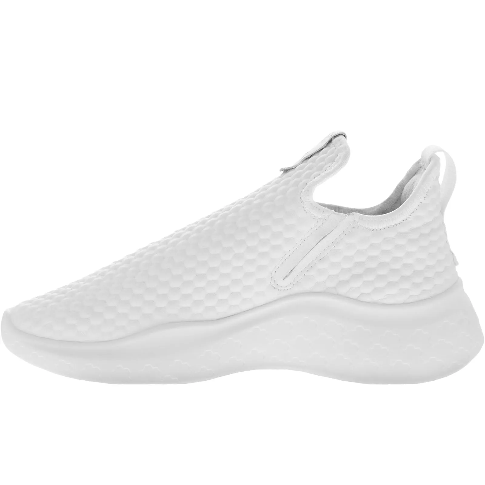 ECCO Womens Therap Futuristic Leather Slip On Stretch Trainers Shoes