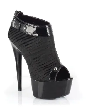 Ellie Shoes Somi 6 Inch - Black