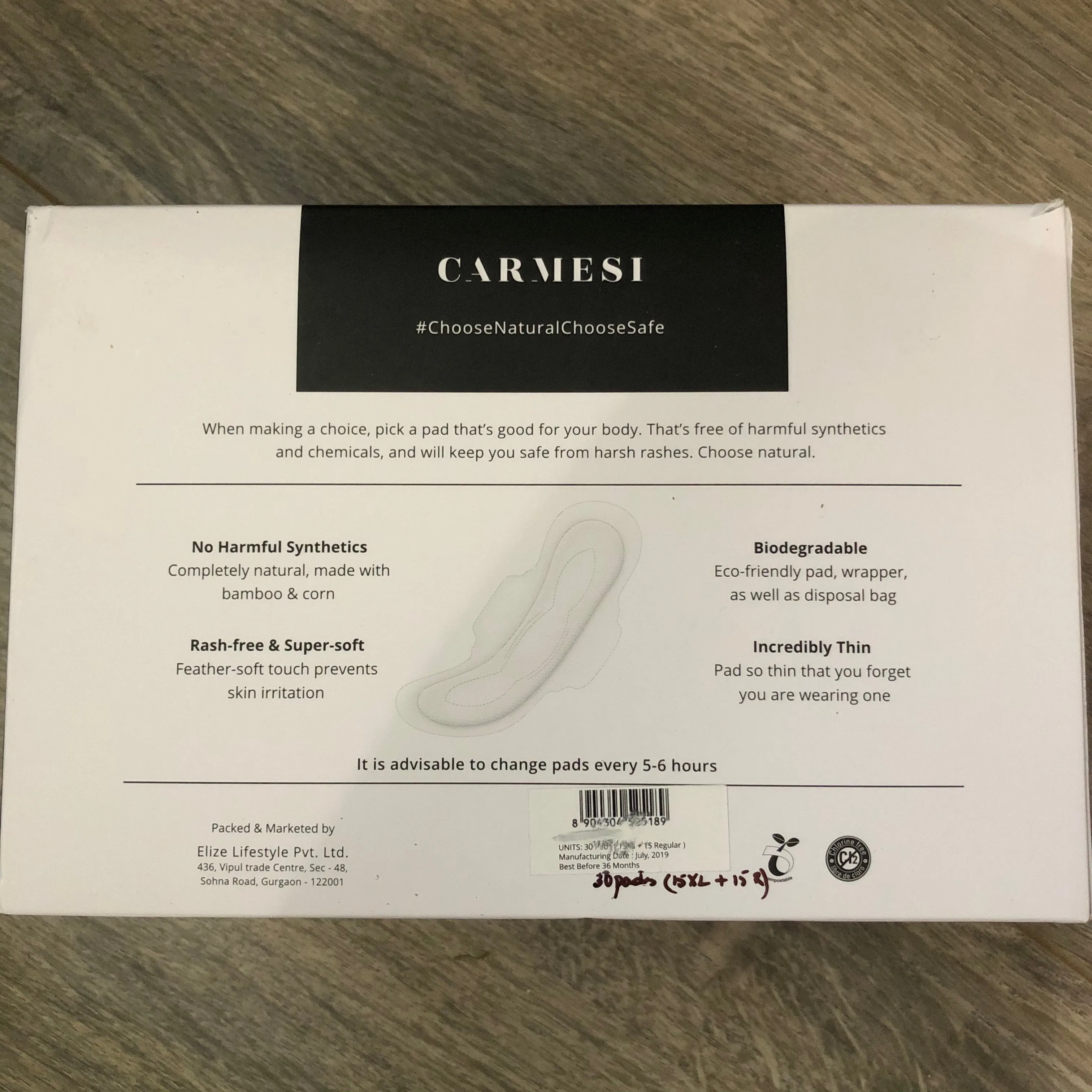 Fair Trade Ethical Sustainable Carmesi Pads