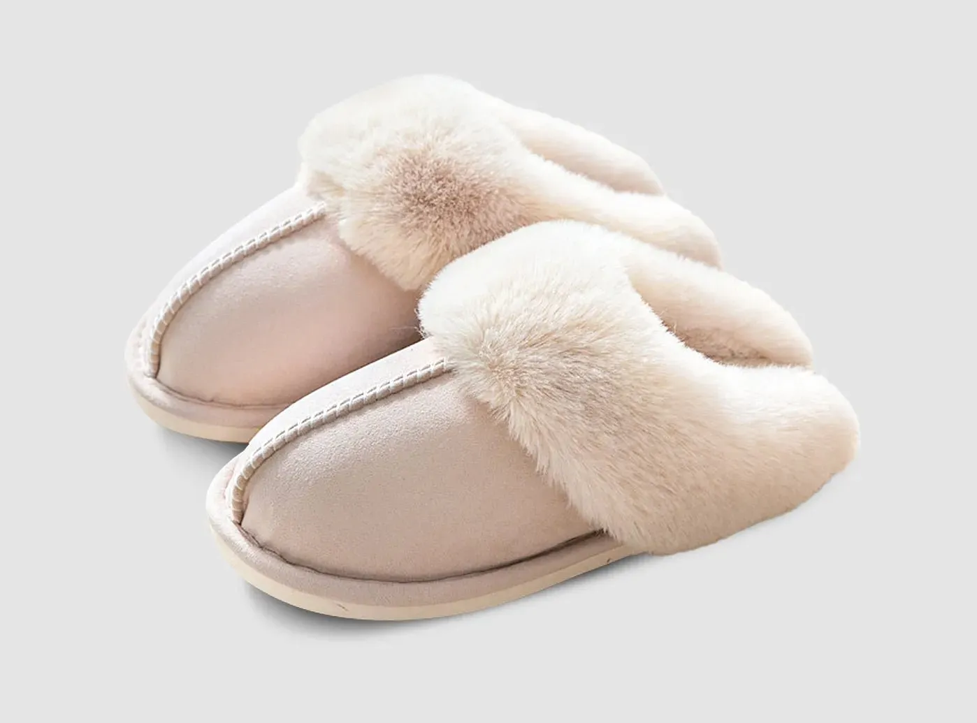 FitVille Women's Plush Indoor Slippers