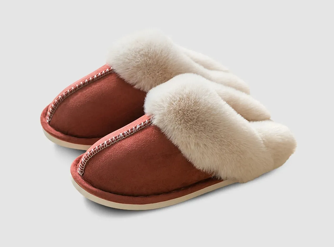 FitVille Women's Plush Indoor Slippers