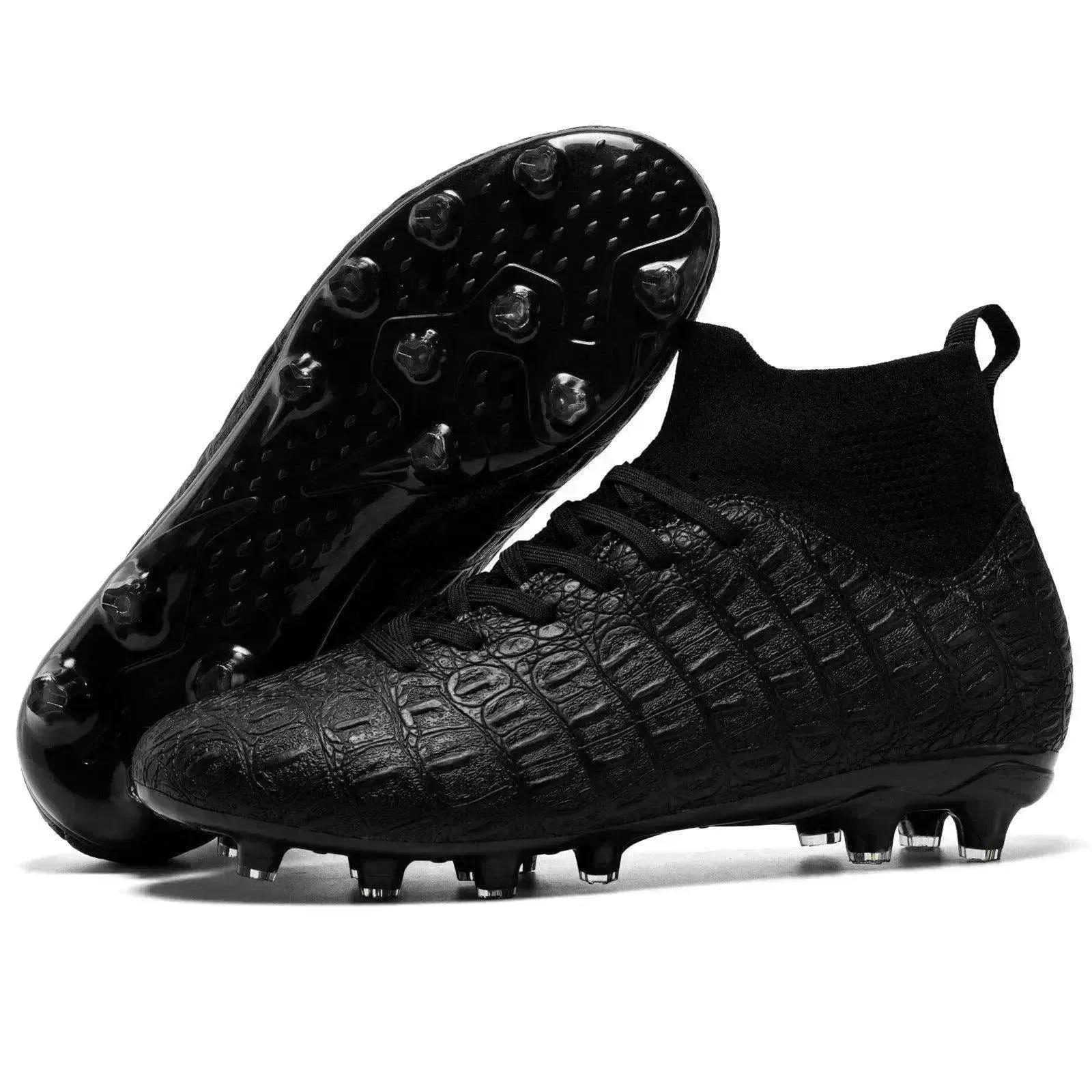 Football Men's High-top Foot Sock Training Shoes