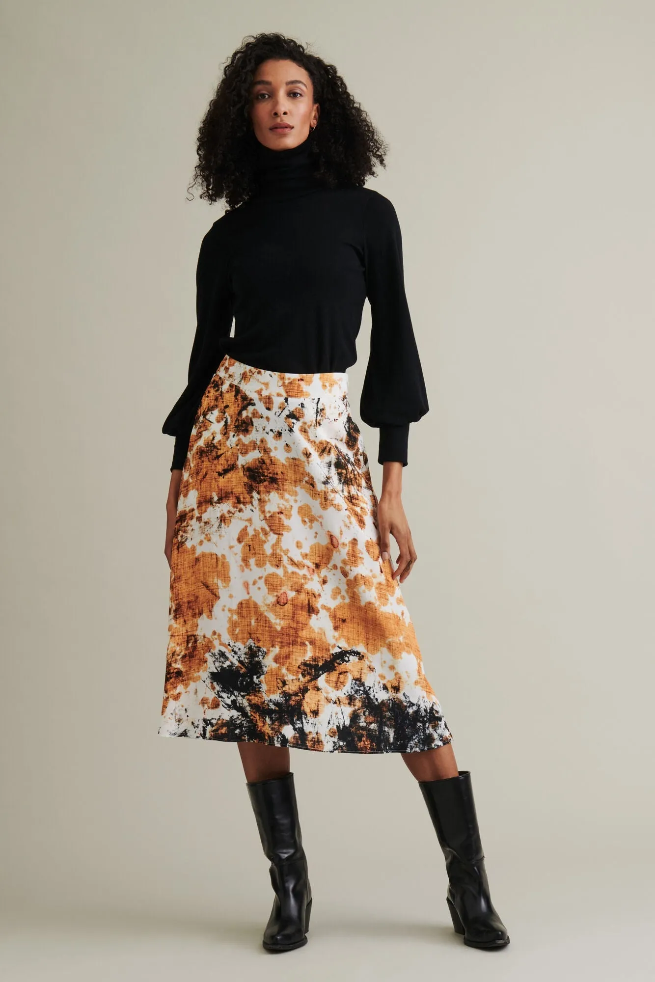 Framtiden Skirt Orange