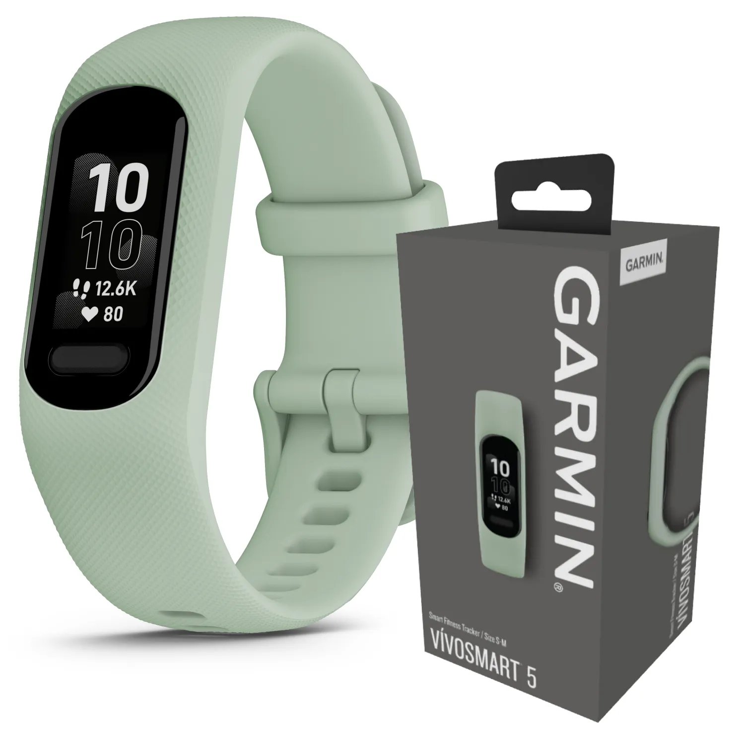 Garmin Vivosmart 5 Smart Fitness and Health Tracker, Standard or Large Size