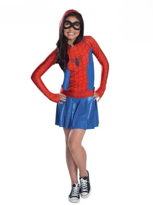 Girls Costume - Spider-Girl Hoodie Dress